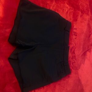 Lululemon Athletica Black High Waist Shorts